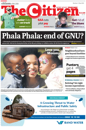 Cover of The Citizen (Gauteng)