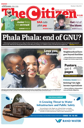 Cover of The Citizen (KZN)