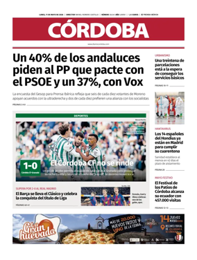 Cover of Diario Cordoba