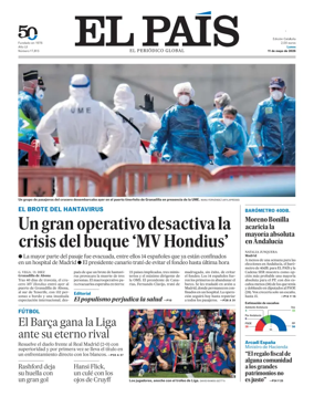 Cover of EL PAIS Catalunya
