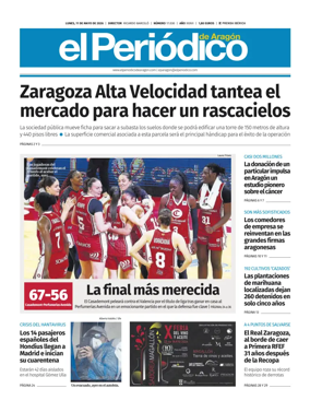 Cover of El Periodico Aragon