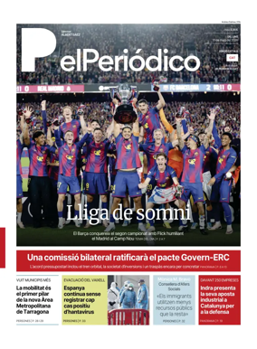 Cover of El Periodico - Catala