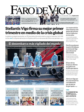 Cover of Faro de Vigo