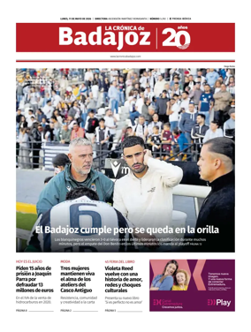 Cover of La Cronica de Badajoz BE