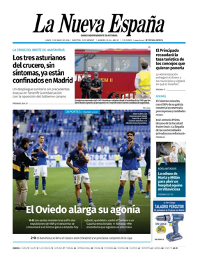 Cover of La Nueva Espana (Oviedo)