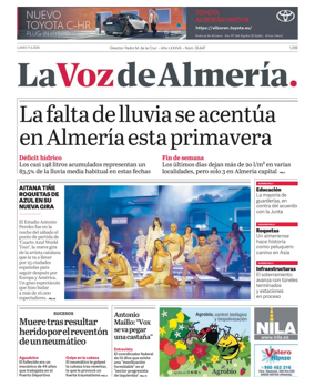 Cover of La Voz de Almeria