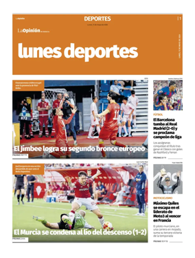 Cover of Lunes Deportes