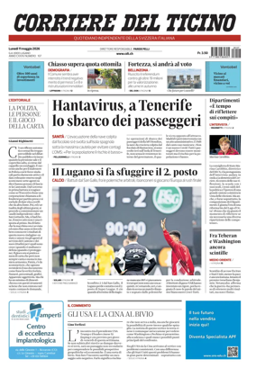 Cover of Corriere del Ticino
