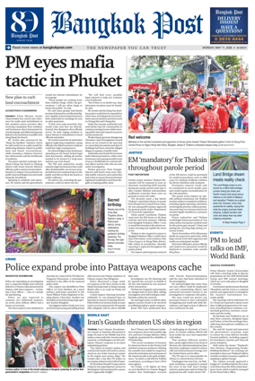 Cover of Bangkok Post