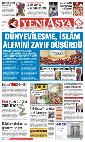 Cover of Yeni Asya