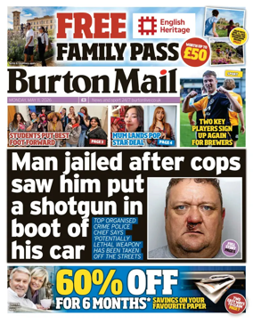 Cover of Burton Mail