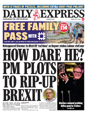 Cover of Daily Express