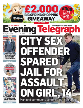 Cover of Evening Telegraph (First Edition)