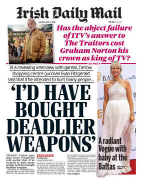 Cover of Irish Daily Mail