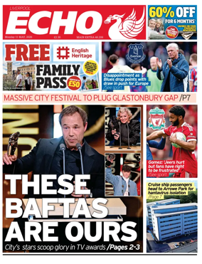 Cover of Liverpool Echo