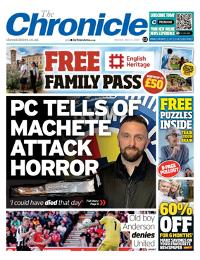 Cover of The Chronicle (South Tyneside and Durham)