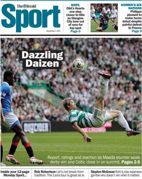 Cover of Herald Sport