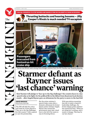 Cover of The Independent