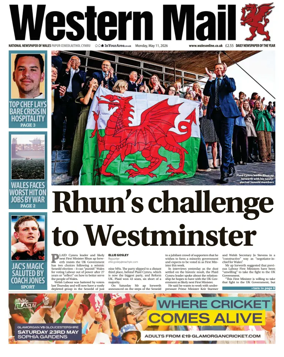 Cover of Western Mail