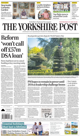 Cover of Yorkshire Post
