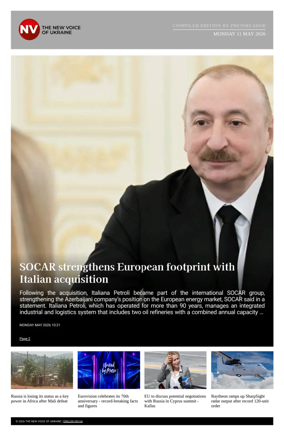 Cover of The New Voice of Ukraine