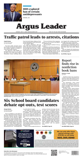 Cover of Argus Leader