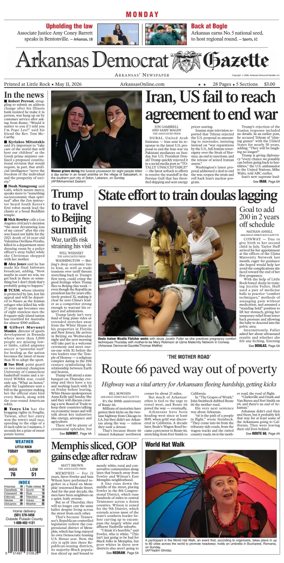Cover of Arkansas Democrat-Gazette