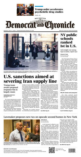 Cover of Democrat and Chronicle