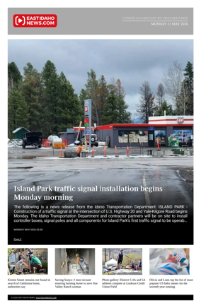Cover of East Idaho News