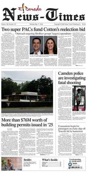 Cover of El Dorado News-Times