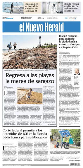 Cover of El Nuevo Herald