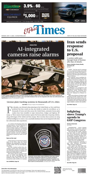 Cover of El Paso Times