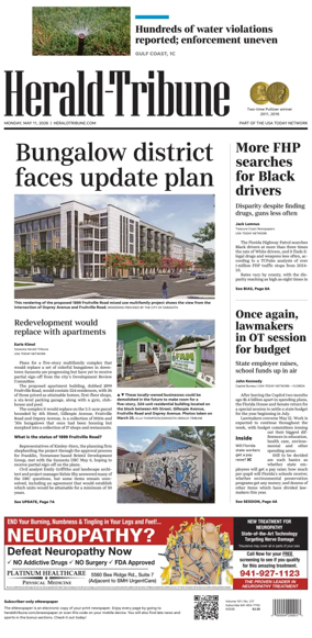 Cover of Herald-Tribune