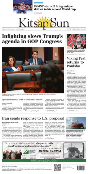 Cover of Kitsap Sun