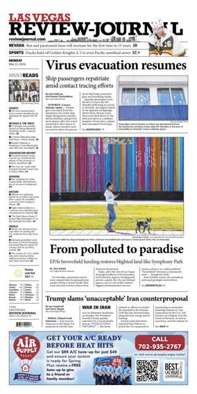Cover of Las Vegas Review-Journal