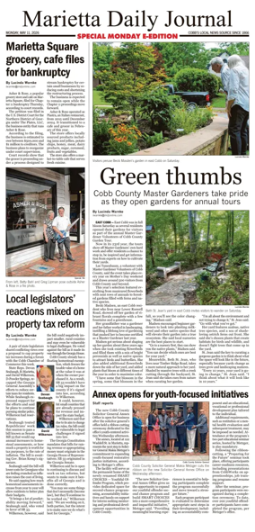 Cover of Marietta Daily Journal