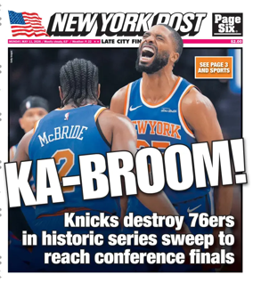 Cover of New York Post