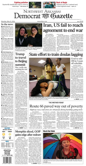 Cover of Northwest Arkansas Democrat-Gazette