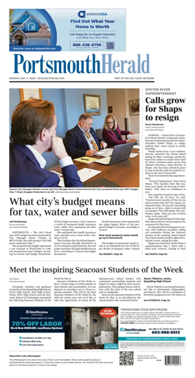 Cover of Portsmouth Herald