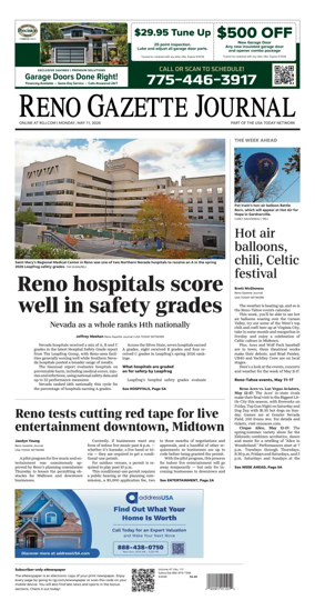 Cover of Reno Gazette Journal
