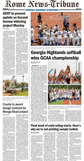 Cover of Rome News-Tribune