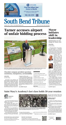Cover of South Bend Tribune