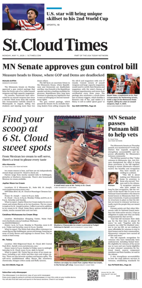 Cover of St. Cloud Times
