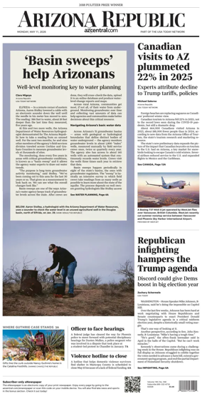 Cover of The Arizona Republic