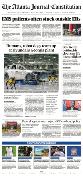 Cover of The Atlanta Journal-Constitution