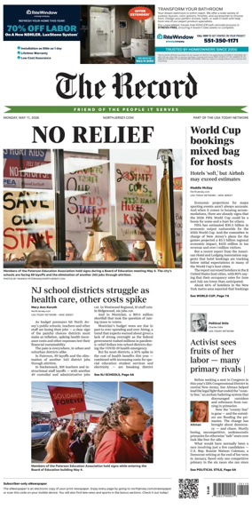 Cover of The Bergen Record