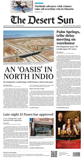 Cover of The Desert Sun