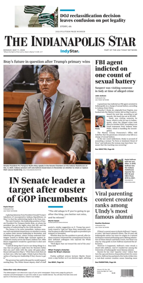 Cover of The Indianapolis Star