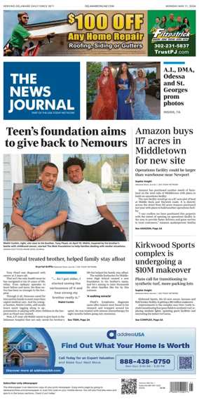 Cover of The News Journal