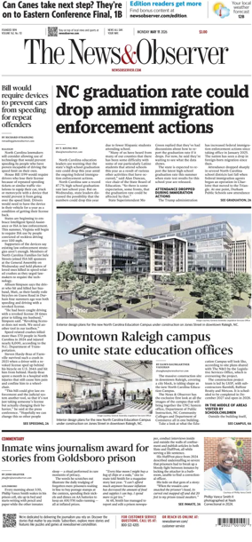 Cover of The News & Observer